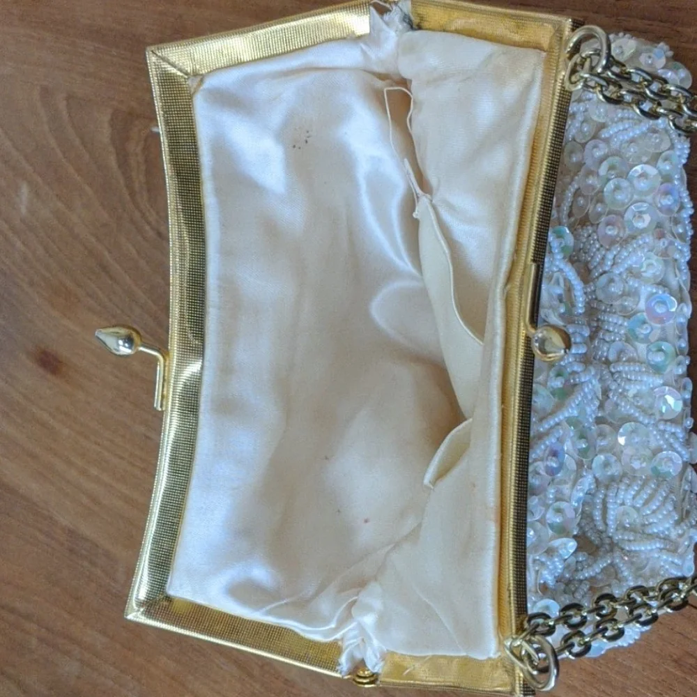 Vintage beaded bag - Picture 5 of 9